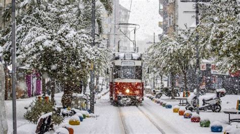 istanbula kar ne zaman yağacak 2021